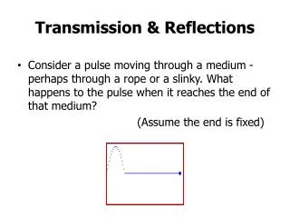 transmission reflections
