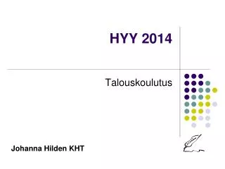 hyy 2014