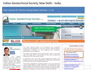 Indian Geotechnical Society, New Delhi - India.