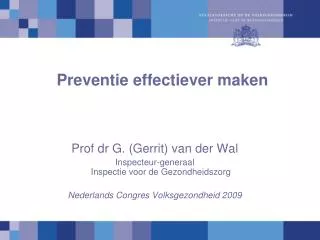 preventie effectiever maken