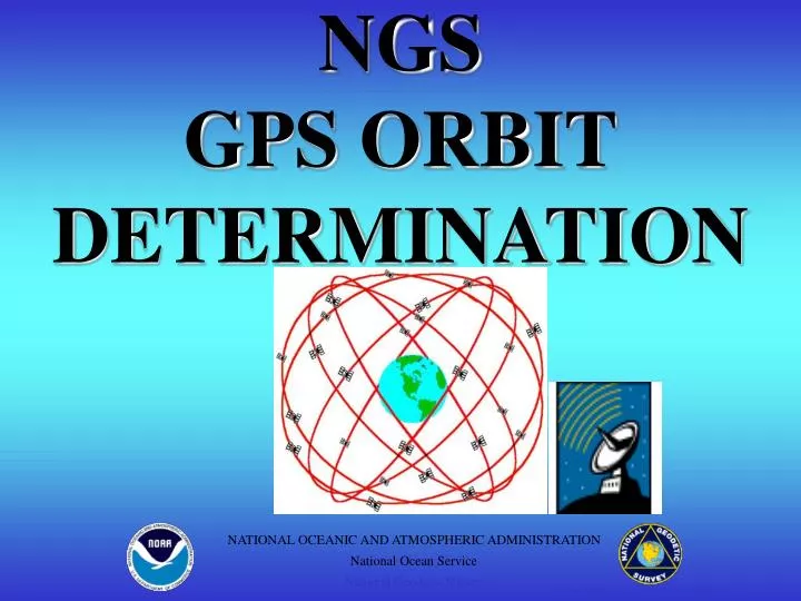 ngs gps orbit determination