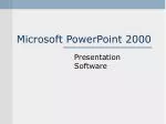 Microsoft PowerPoint 2000 - slide 1