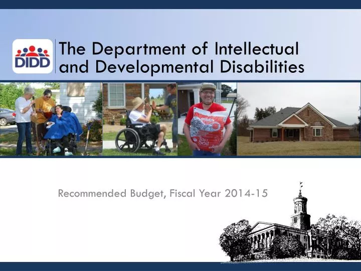 the department of intellectual and developmental disabilities