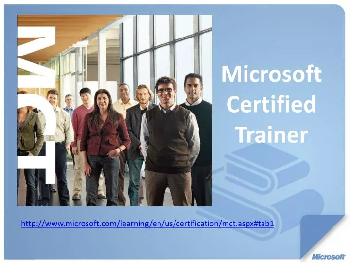 microsoft certified trainer