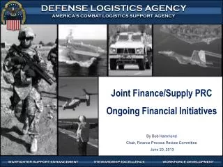 Joint Finance/Supply PRC Ongoing Financial Initiatives By Bob Hammond