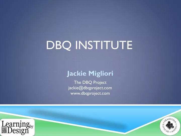 dbq institute