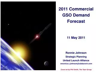 2011 Commercial GSO Demand Forecast