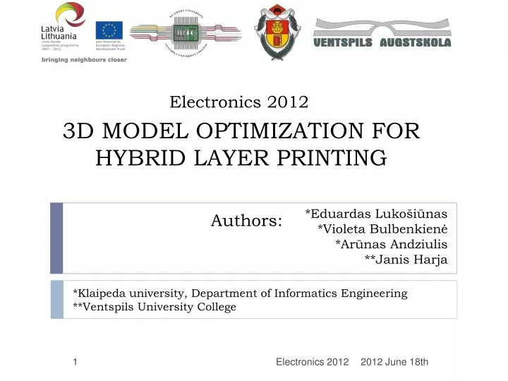 3d model optimization for hybrid layer printing