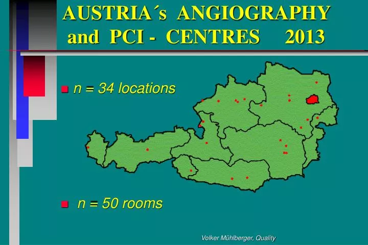 austria s angiography and pci centres 2013