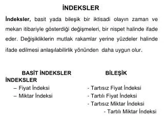 ndeksler