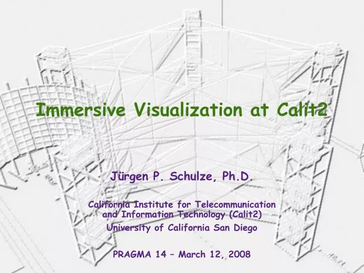 immersive visualization at calit2