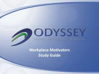 Workplace Motivators Study Guide