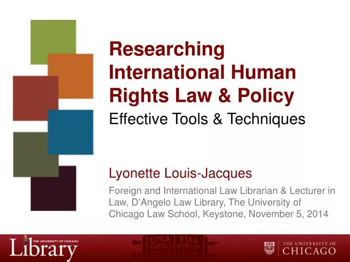 researching international human rights law policy