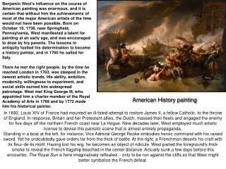 American History painting