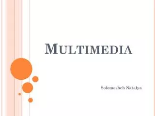 multimedia