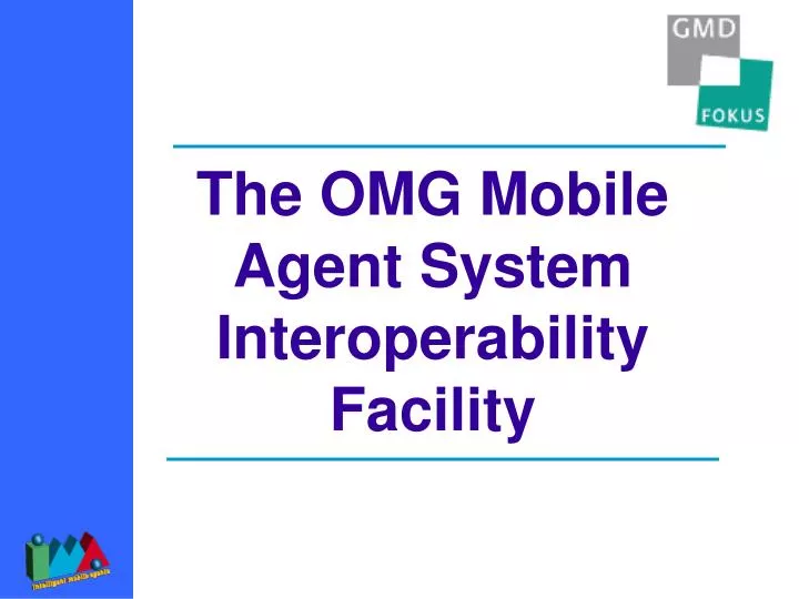 the omg mobile agent system interoperability facility