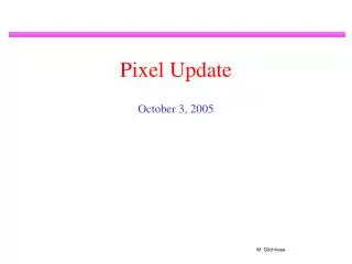 Pixel Update