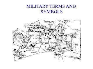 MILITARY TERMS AND SYMBOLS