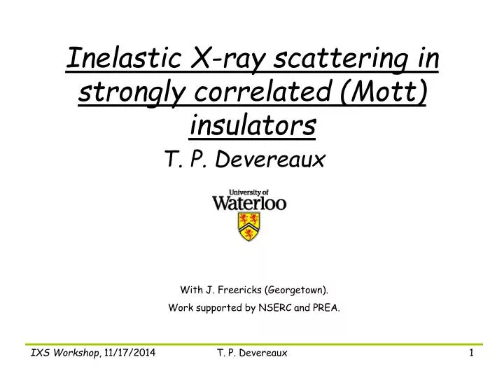 inelastic x ray scattering in strongly correlated mott insulators