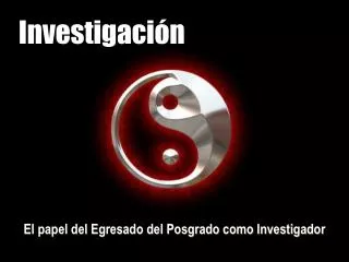 investigaci n