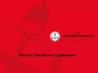mazeret s navlar n n uygulanmas