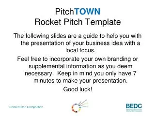 Pitch TOWN Rocket Pitch Template
