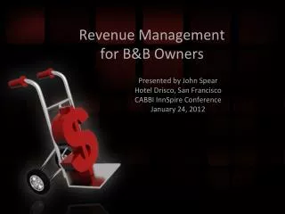Revenue Management for B&amp;B Owners