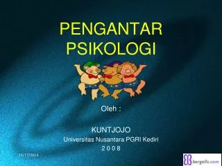 PPT - Pengantar Psikologi PowerPoint Presentation, Free Download - ID ...