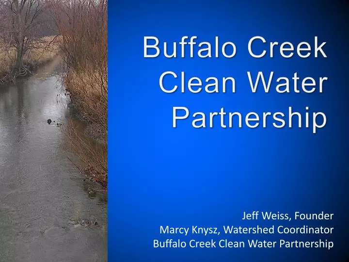 buffalo creek clean water partnership