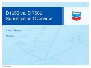 D1655 vs. D 7566 Specification Overview