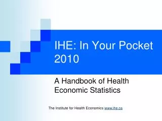 IHE: In Your Pocket 2010
