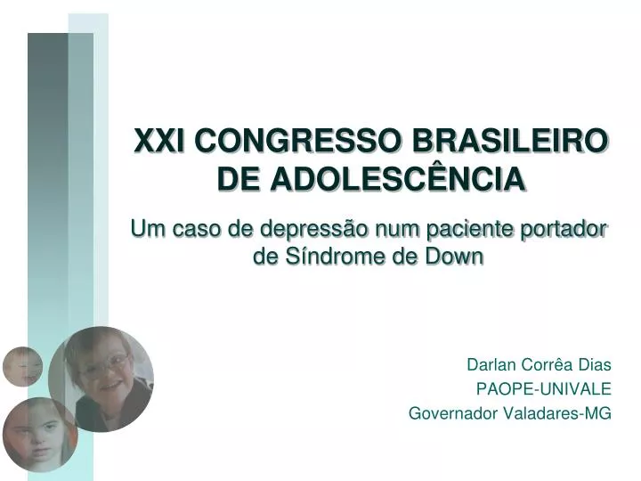 xxi congresso brasileiro de adolesc ncia