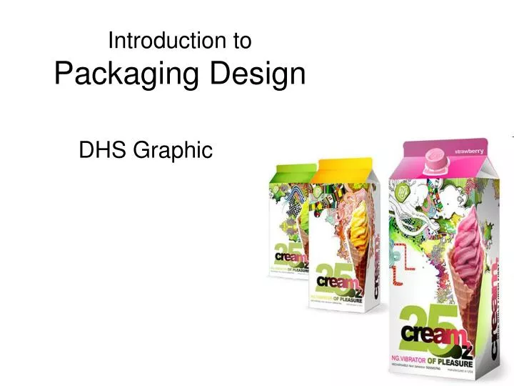 introduction to packaging design