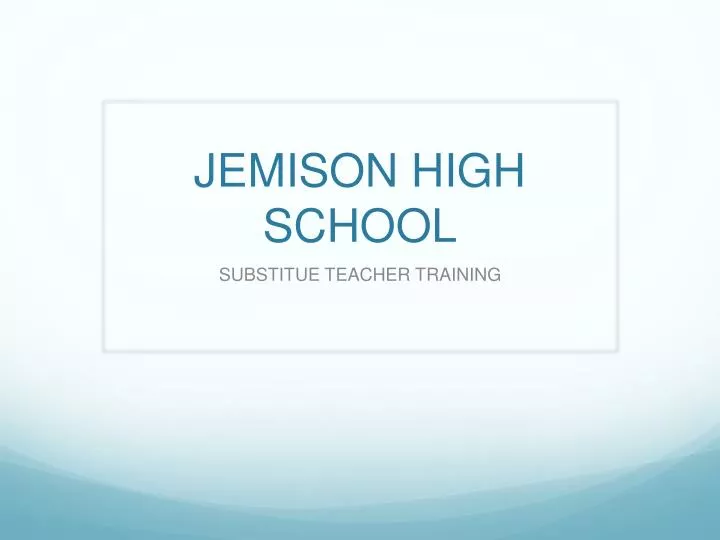 jemison high school