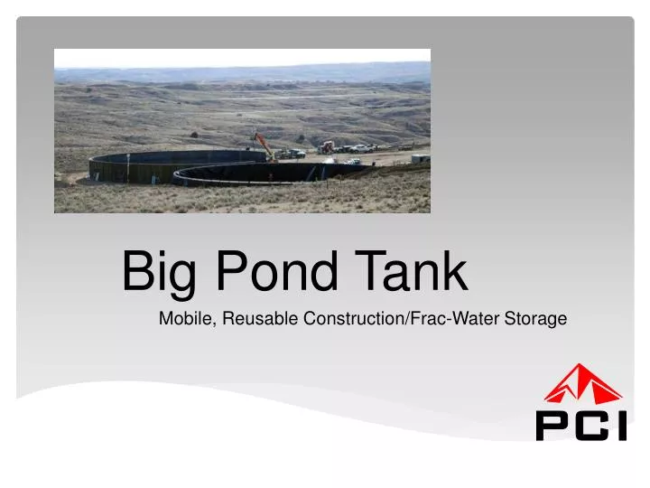big pond tank