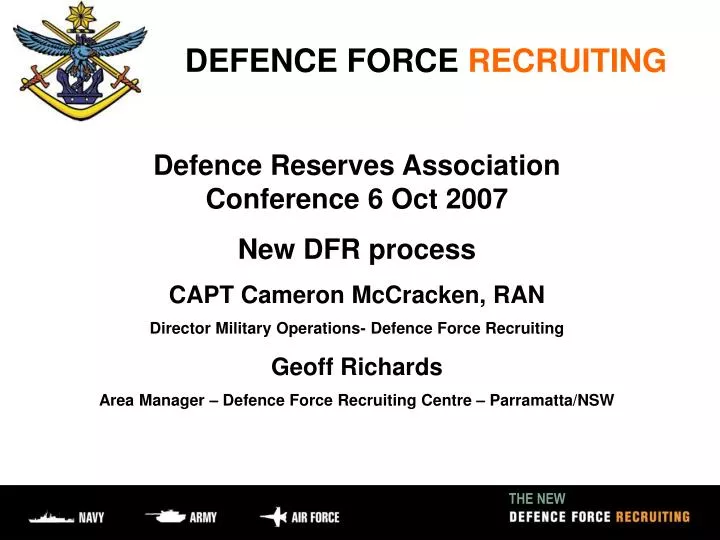 defence force recruiting