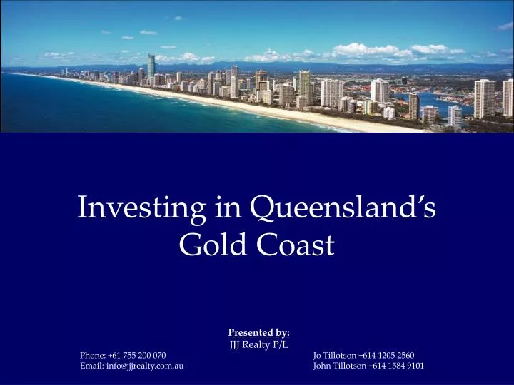 investing in queensland s gold coast
