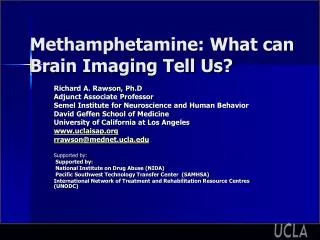 Methamphetamine: What can Brain Imaging Tell Us?