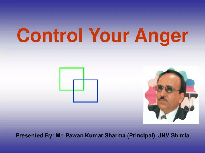 control your anger