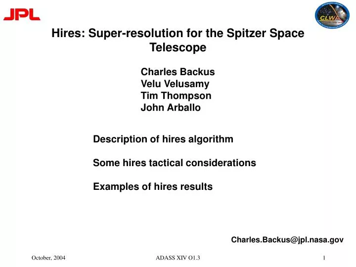 hires super resolution for the spitzer space telescope