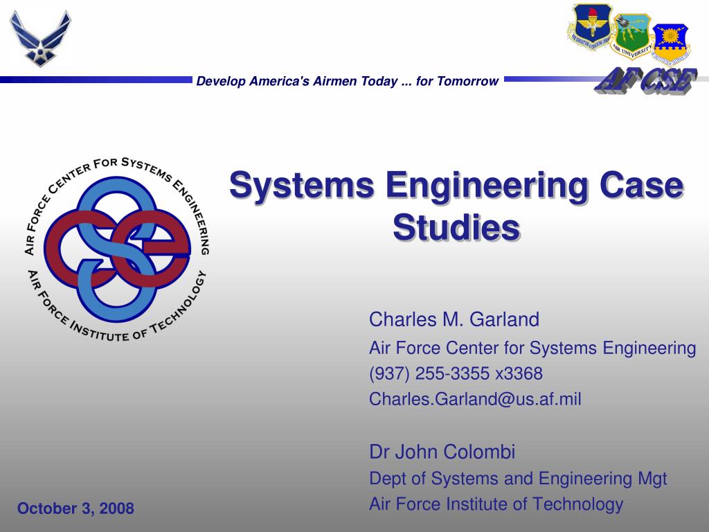 PPT - Systems Engineering Case Studies PowerPoint Presentation, free ...
