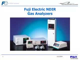 Fuji Electric NDIR Gas Analyzers