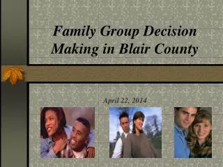 family group decision making in blair county