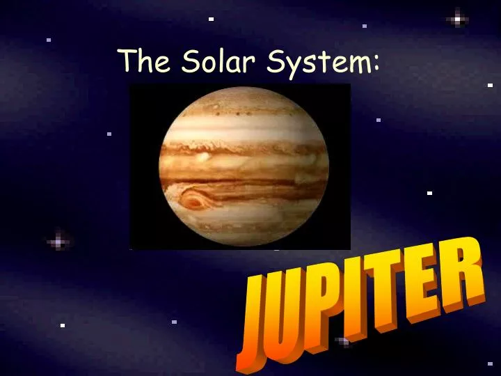 the solar system