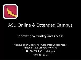ASU Online &amp; Extended Campus