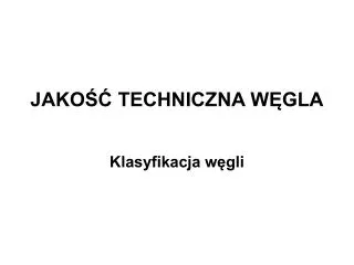 jako techniczna w gla