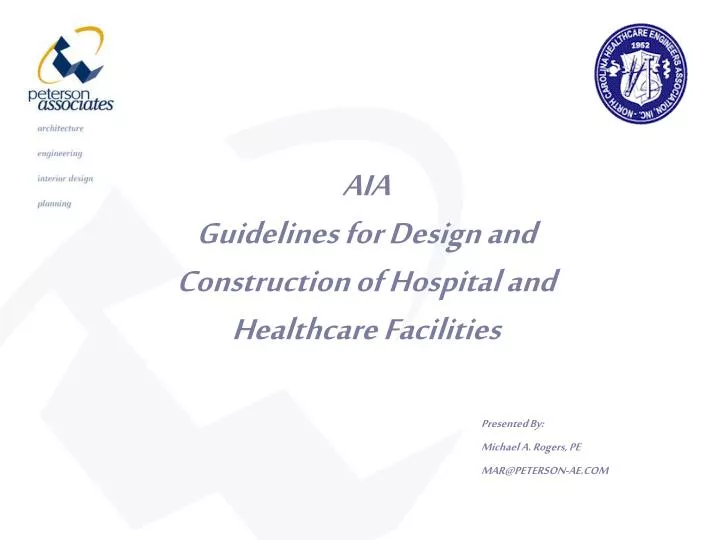 aia presentation guidelines