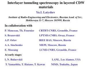 Interlayer tunneling spectroscopy in layered CDW materials