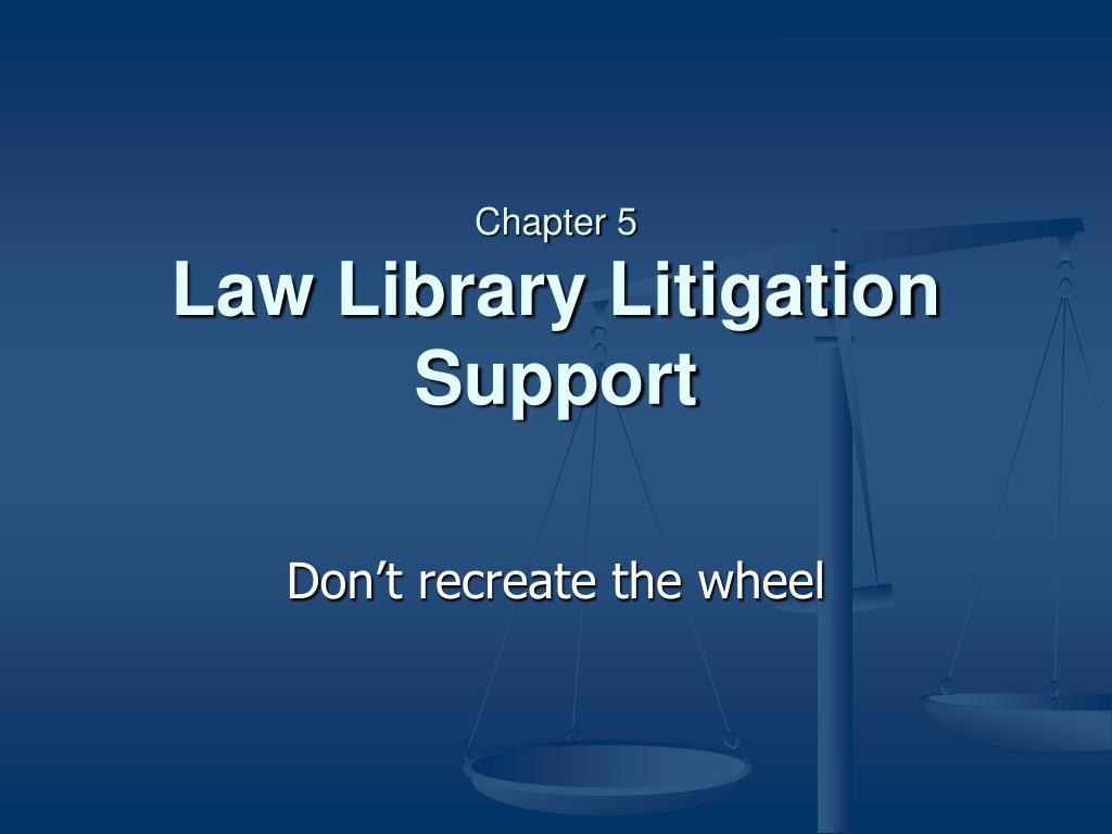 PPT - Essential Legal Resources for Efficient Litigation Support ...