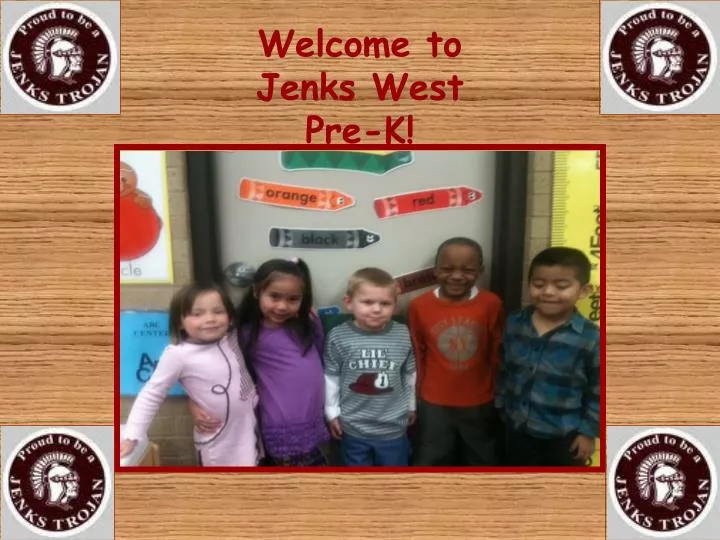 welcome to jenks west pre k